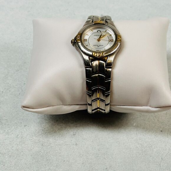 Anne Klein Watch 28mm Round Mixed Tone Date Classic Brand New Battery - Picture 4 of 13